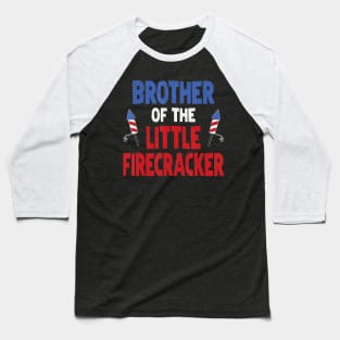 Matching Family Brother Birthday Party Fourth of July Baseball T-Shirt